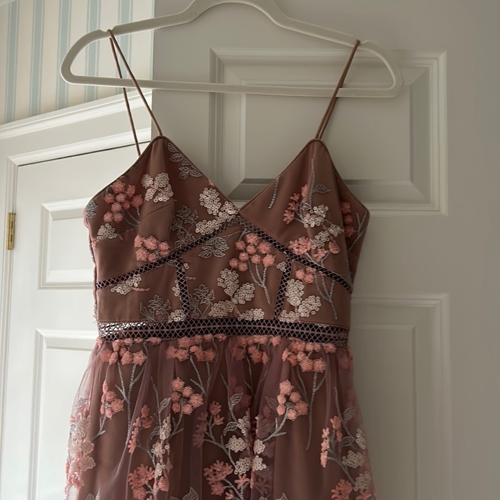 Gorgeous Self-Portrait midi dress